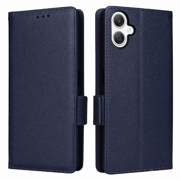 Funda Cartera para Samsung Galaxy A07 Tapa Flip con Ranuras y Soporte Azul