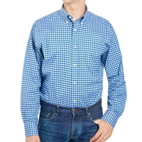 Member´S Mark - Camisa Oxford Clásica De Manga Larga Con Stretch Verde Talle M Member'S Mark