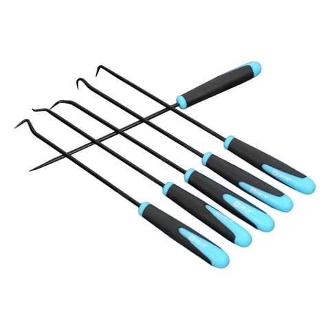 Magideal - 6 Piezas Gancho De Sello De Aceite Herramienta Extractor De Sello De Aceite Gancho Extractor De Extracción De 240 Mm Mango Antideslizante Removedor De