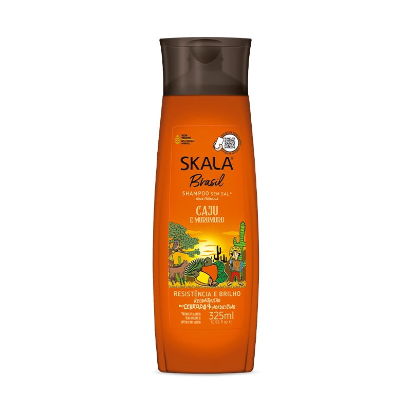 Shampoo De Caju Aporta Resistencia Y Brillo 325 Ml