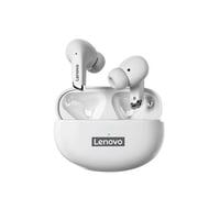Audífonos Bluetooth Lenovo Lp5 Color Blanco - Ps