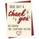 thumbnail image 1 of Tarjeta de Agradecimiento Cheerin 20 × 13,5 cm Elegante, 1 of 4