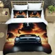 thumbnail image 1 of 3D M-Mustang car logo Bedding Sets exquisite bed supplies set duvet cover bed comforter set bedding set luxury birthday gift, 1 of 5