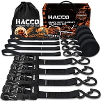 Correas De Trinquete Haccoplanet De 2,4 M X 4,8 Cm, Resistencia A La Rotura De 2,4 Toneladas