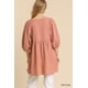 thumbnail image 5 of Vestido Túnica de Gasa con Cuello en V y Borde Deshilachado, 5 of 5
