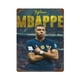 thumbnail image 1 of Kylian Mbappé Cartel de metal, decoración de pared con cartel de metal personalizado, regalos para aficionados, amigos, familia y seres queridos 40*30cm, 1 of 6