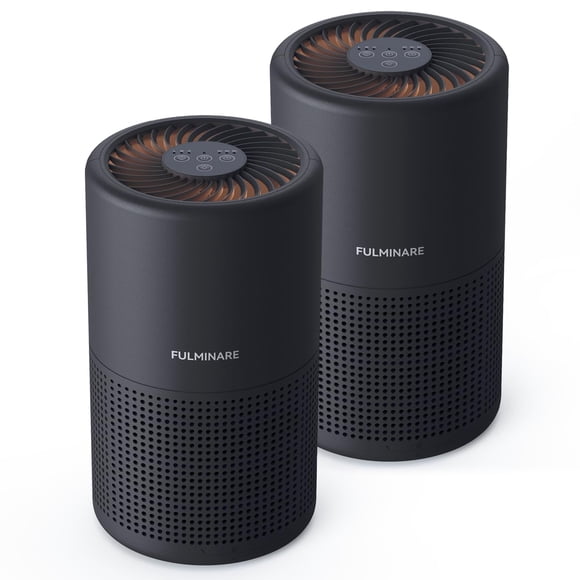 Purificador de aire FULMINARE H13 True HEPA para dormitorio (paquete de 2)