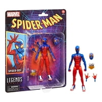 Figura De Acción Hasbro Marvel Legends Retro Spider Boy
