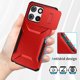 thumbnail image 5 of Funda Resistente para Motorola Moto G Stylus 2025 con Tapa Deslizante y Protección Militar Rojo, 5 of 5
