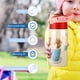 thumbnail image 5 of La Aventura en el Parque Temático de RilakkumaBotella de Agua con Tapa Pop Top de Un Toque, Acero Inoxidable, a Prueba de Fugas, para Deportes, Botella Infantil rosa 12 oz, 5 of 6