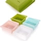 thumbnail image 4 of 1pc Fridge Drawer Organizer, Retractable Drawer Refrigerator Storage Box, Unique Design Pull Out Bins, Fridge Shelf Holder Storage Box, 4 of 4