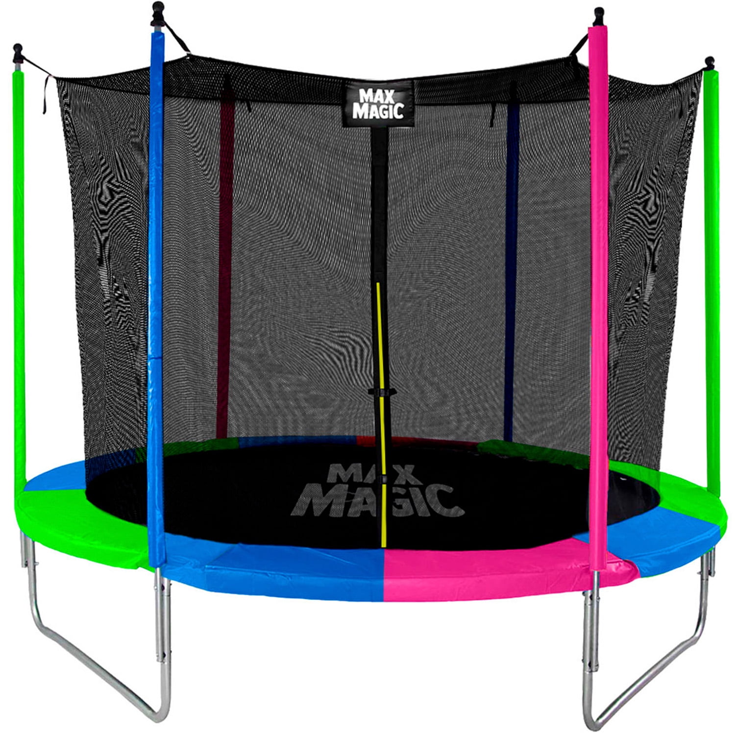 Max Magic - Cama Elástica 244 Cm (8 Ft) Negro