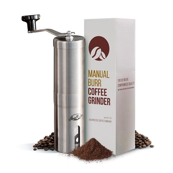 Molinillo De Café Manual De Acero Inoxidable 18 Ajustes