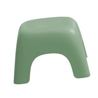 Bothyi - Sencillo Banco Hogar Redondo Y Cómodo Para Baño Sala De Juegos Niñas Verde