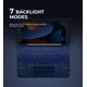 thumbnail image 4 of Funda Con Teclado Para Ipad 9ª Generación Con Panel Táctil Color Azul, 4 of 7