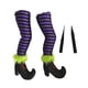 thumbnail image 1 of 2 Patas De Bruja De Halloween Con Estacas Para Jardín, Patio Y Exterior, Color Morado, 1 of 5