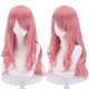 thumbnail image 1 of suxuMhao Peluca Ligeramente Rizada, Peluca, 27.5 Inches Rosa, 1 Pieza, Peluca de Cosplay, Peluca Larga, Peluca de Anime, Peluca Sintética, Peluca Universal, Peluca para Vestir, Aspecto Natural,, 1 of 2