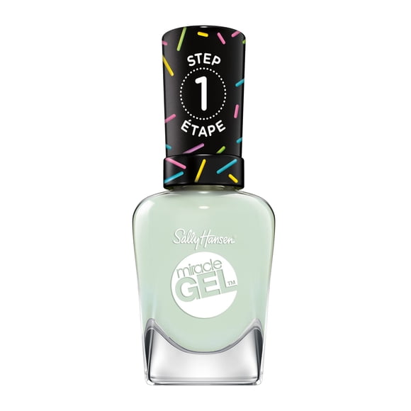 Gel Milagroso - 166 Mint Together de Sally Hansen para Mujeres - Esmalte de Uñas de 0,5 oz