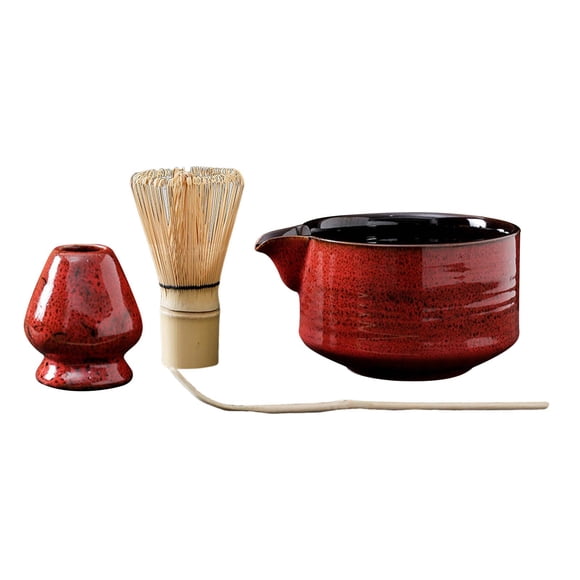 Juego De Matcha Tradicional De 4 Piezas El Mejor Regalo Para Los Amantes Del Té Familia De Bebidas