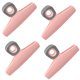 thumbnail image 1 of Clips para cocinar con color, anchos y resistentes, para patatas fritas, rosas, 1 of 7