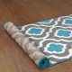 thumbnail image 4 of Alfombra Pasillo Kashan Azul 61x213, 4 of 5