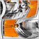 thumbnail image 4 of Conjunto de luces para vehículos DNA Motoring HL-OH-DR02-CH-AM Cromo Amber, 4 of 8