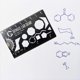 thumbnail image 1 of Edición del examen Pocket Chemist: plantilla de dibujo con plantilla de química orgánica, química, b, 1 of 7