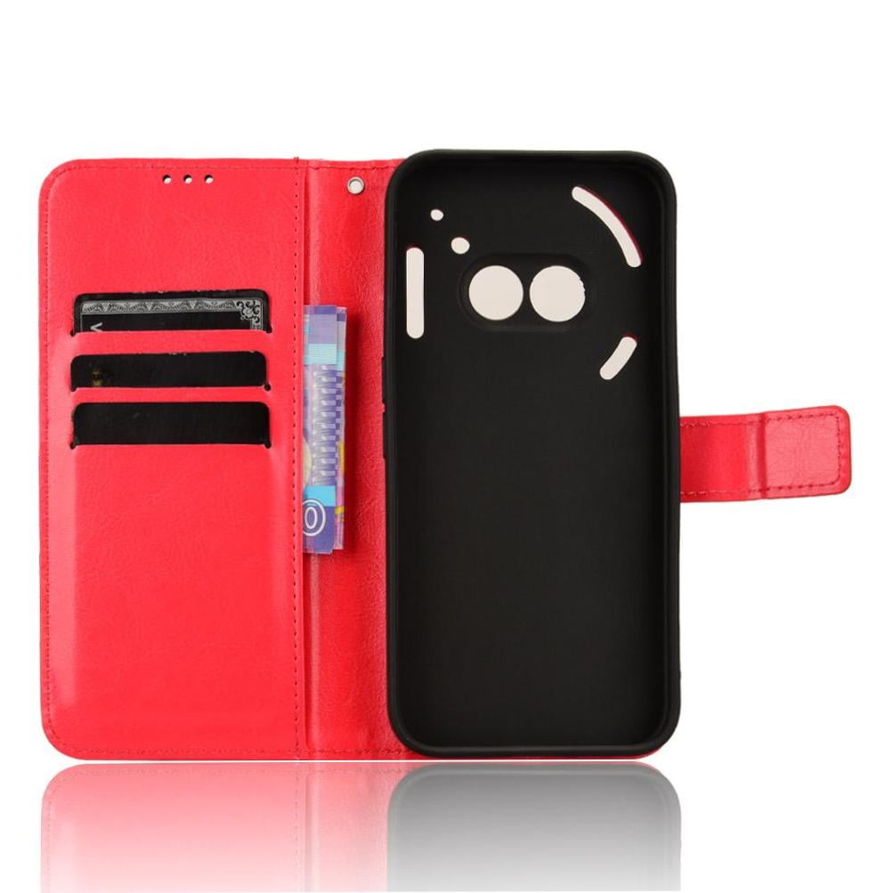 Foxdock - Funda Tipo Libro Para Nothing Phone 2a, Cartera Todo‑en‑uno, Funda Multifuncional Con Tarjetero Y Correa De Muñeca Desmontable