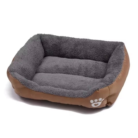 Genérico - Cama Ultrasuave Para Mascotas Color Dorado Talla M
