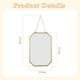 thumbnail image 5 of Espejo de tocador de pared sin perforaciones para dormitorio, espejo de baño de pared, espejo de tocador, espejo de maquillaje, espejo de baño, 5 of 5