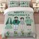 thumbnail image 1 of MBTI Extroverted Illustration Bedding Set Including a Duvet Cover And Pillowcases, 1 of 5