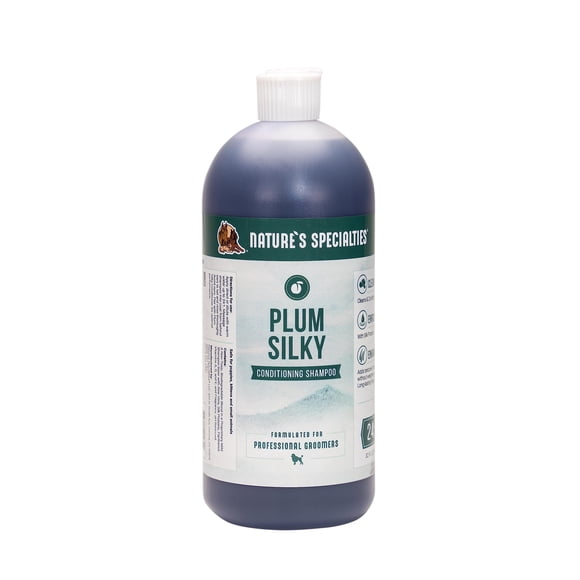 Champú acondicionador para perros Nature's Specialties Plum Silky 960 ml