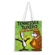 thumbnail image 1 of Tennessee Tuxedo and His Tales Bolso de tela con estampado de lienzo para mujer, bolsa de compras reutilizable y estética, con cremallera interior, regalo para mujer, 35 × 40 cm., 1 of 6