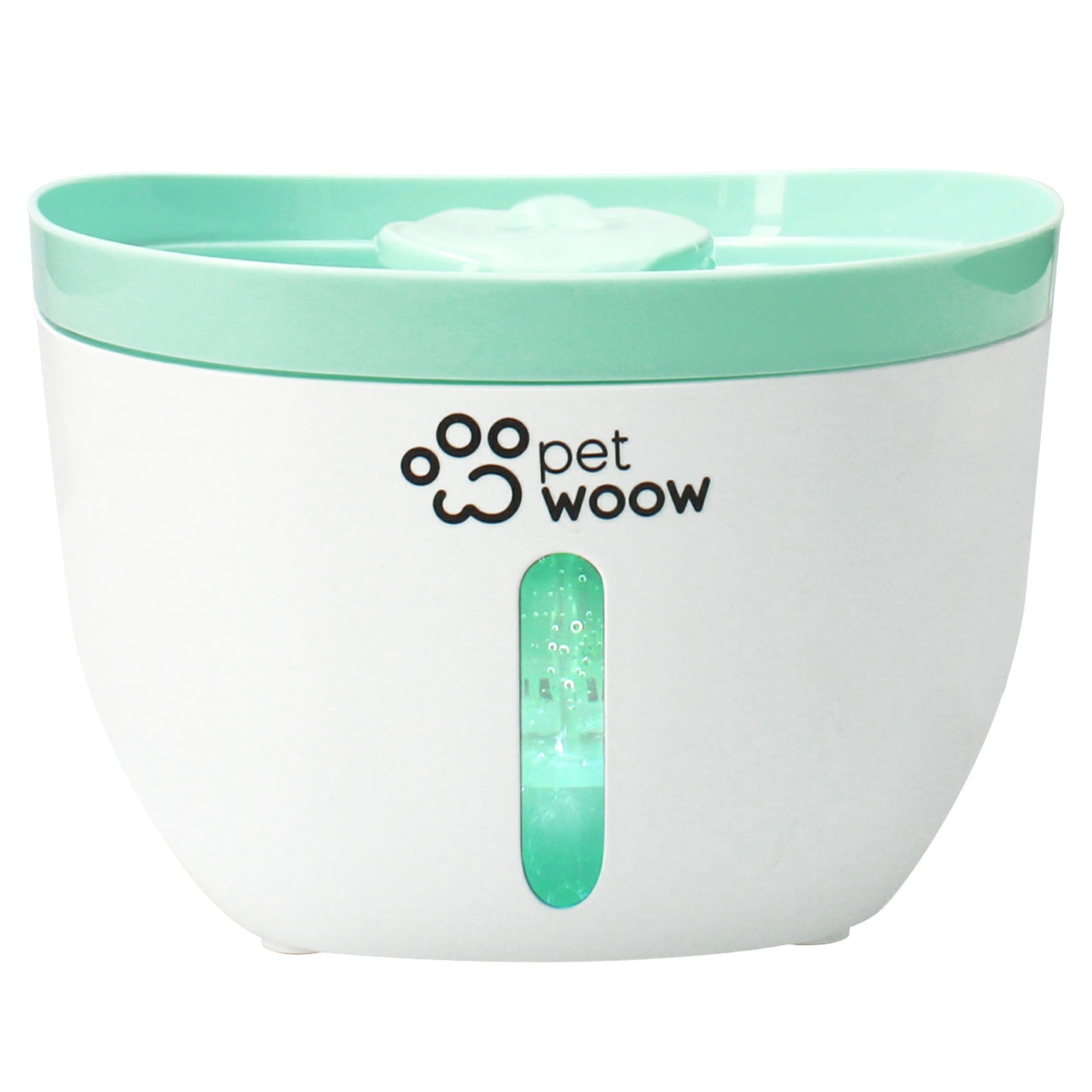 Petwoow - Dispensador Agua Mascotas 2l Verde