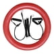 thumbnail image 4 of Bandas Inflables De La Resistencia De La Base Del Tenedor De La Estabilidad De La Silla De La Bola De La Yoga Rojo, 4 of 5