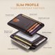 thumbnail image 3 of Cartera Buffway RFID Slim Marrón Pebble, 3 of 9
