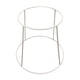 thumbnail image 1 of Rejilla De Alambre Para Bandeja De Pizza Y Mariscos, Soporte Para Servir Comida, Para Pizza, Hogar, Cafetería, Color Blanco, De 15 A 22 Cm, 1 of 5
