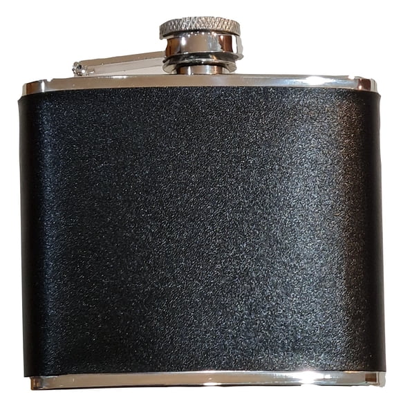 Licorera Acero Inoxidable Negra 5oz 150ml 96grs Petaca