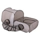 thumbnail image 1 of Juguete túnel para gatos, jaula interactiva para gatos de interior, centro de juegos plegable, resistente a arañazos, túnel de tienda 2 en 1 para perr S, 1 of 5