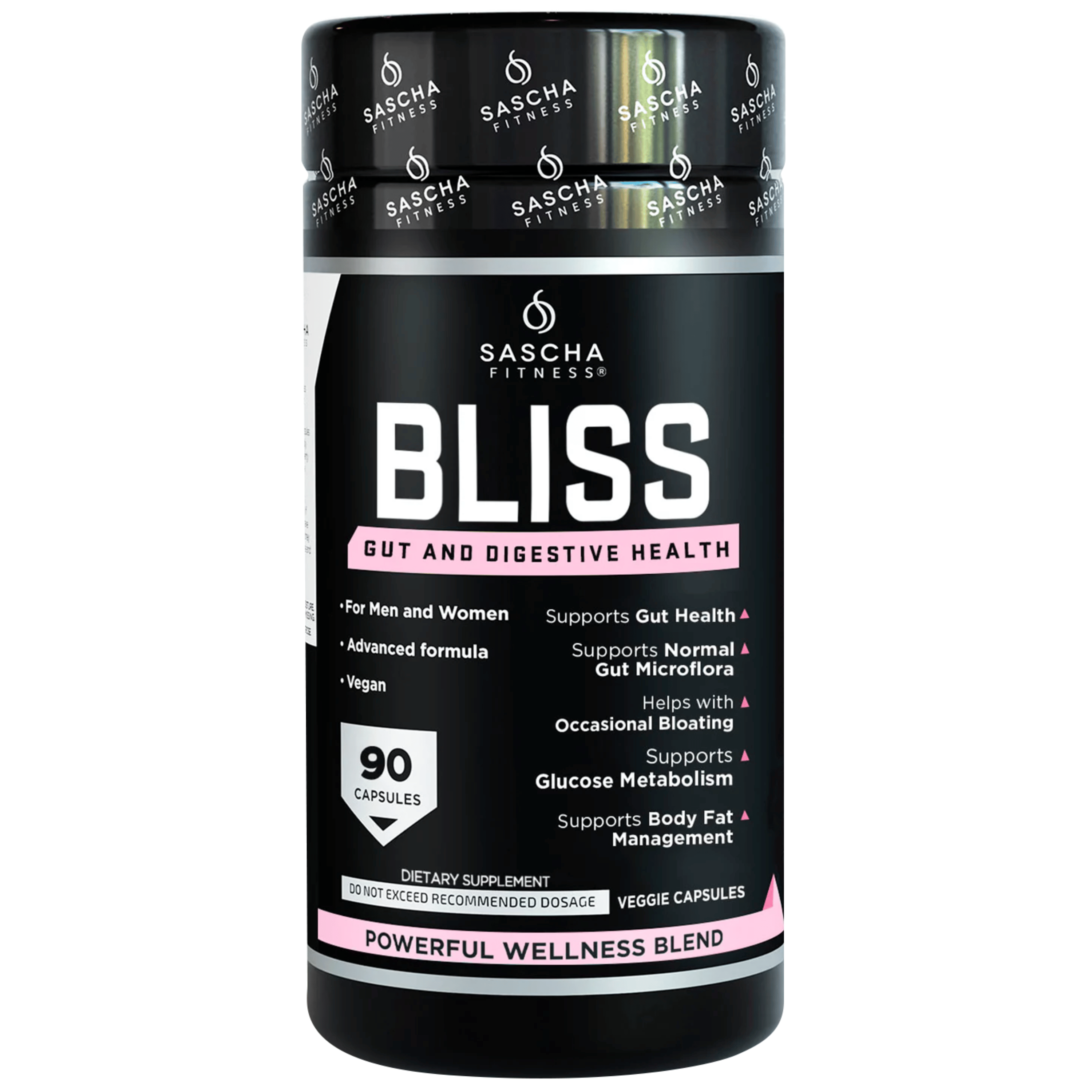 Suplemento Sascha Fitness Bliss 90 Cap