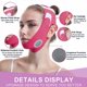 thumbnail image 4 of Mascarilla para dormir ROWMATE V-Line roja talla mediana, 4 of 9