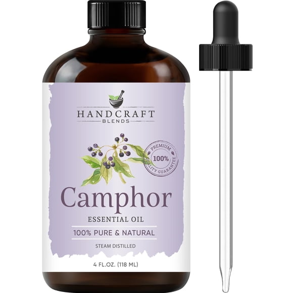 Aceite Esencial de Alcanfor Handcraft Blends, 118 ml, Puro