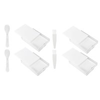 Bothyi - 4 Uds. Herramienta De Placa De Perforación Grande Herramienta De Bordado Embudo Fila Bandeja De Perforación Bandeja De Diamante Blanco