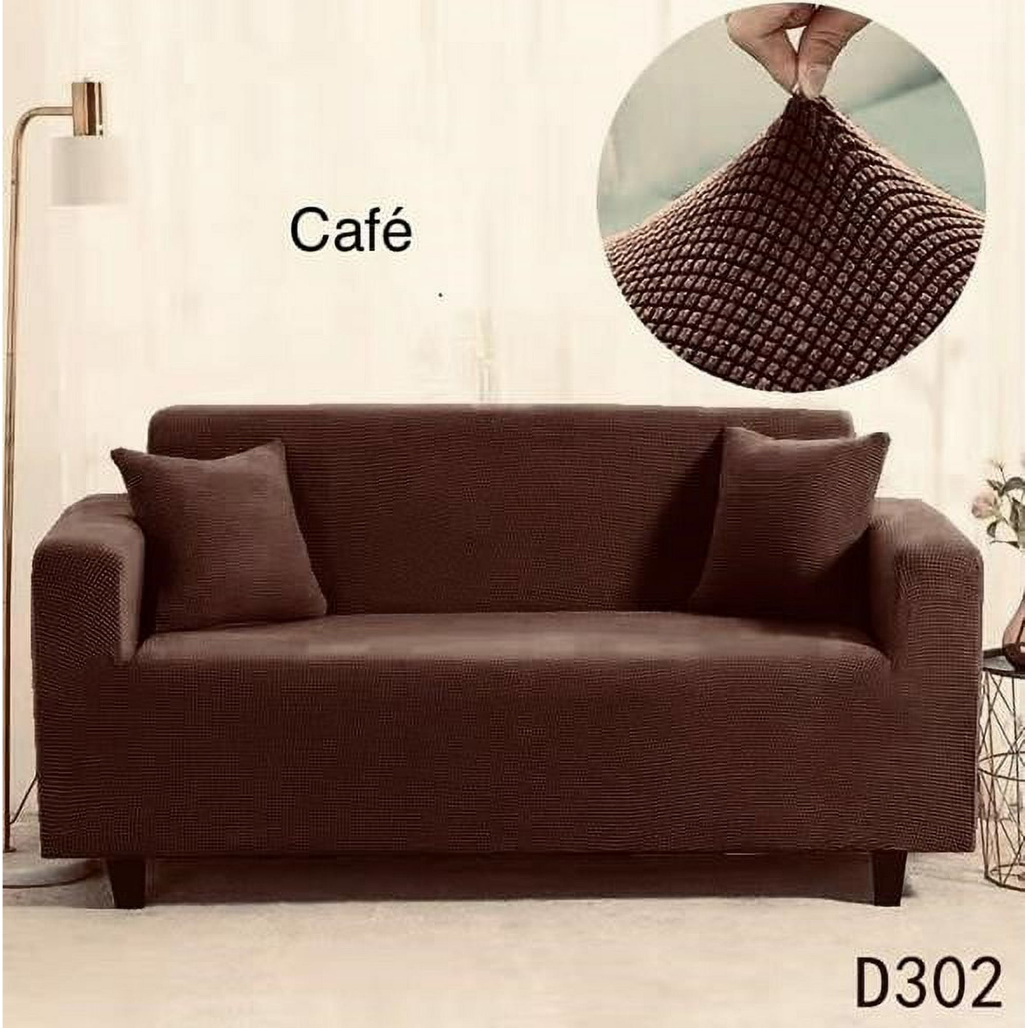 Angeles Del Hogar - Funda Cubre Sofa Sillon Cuadrille 3 Cuerpos