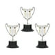 thumbnail image 1 of 3 Piezas De Mini Trofeos Para Niños, Adornos Decorativos Para Deportes En Abundancia, Premios Ganadores, Plata, 1 of 3