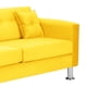 thumbnail image 4 of Sofa New Retro 3c Felpa 12 Amarillo, 4 of 6