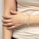 thumbnail image 2 of Brazalete ELEGANT CONFETTI Juliet chapado en oro amarillo de 18 quilates, 2 of 4