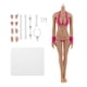 thumbnail image 3 of 1 6 Cuerpo De Pecho Grande Sin Costura Figura Muñeca Caucho Bronceado Piel Juguete De Capa, 3 of 4