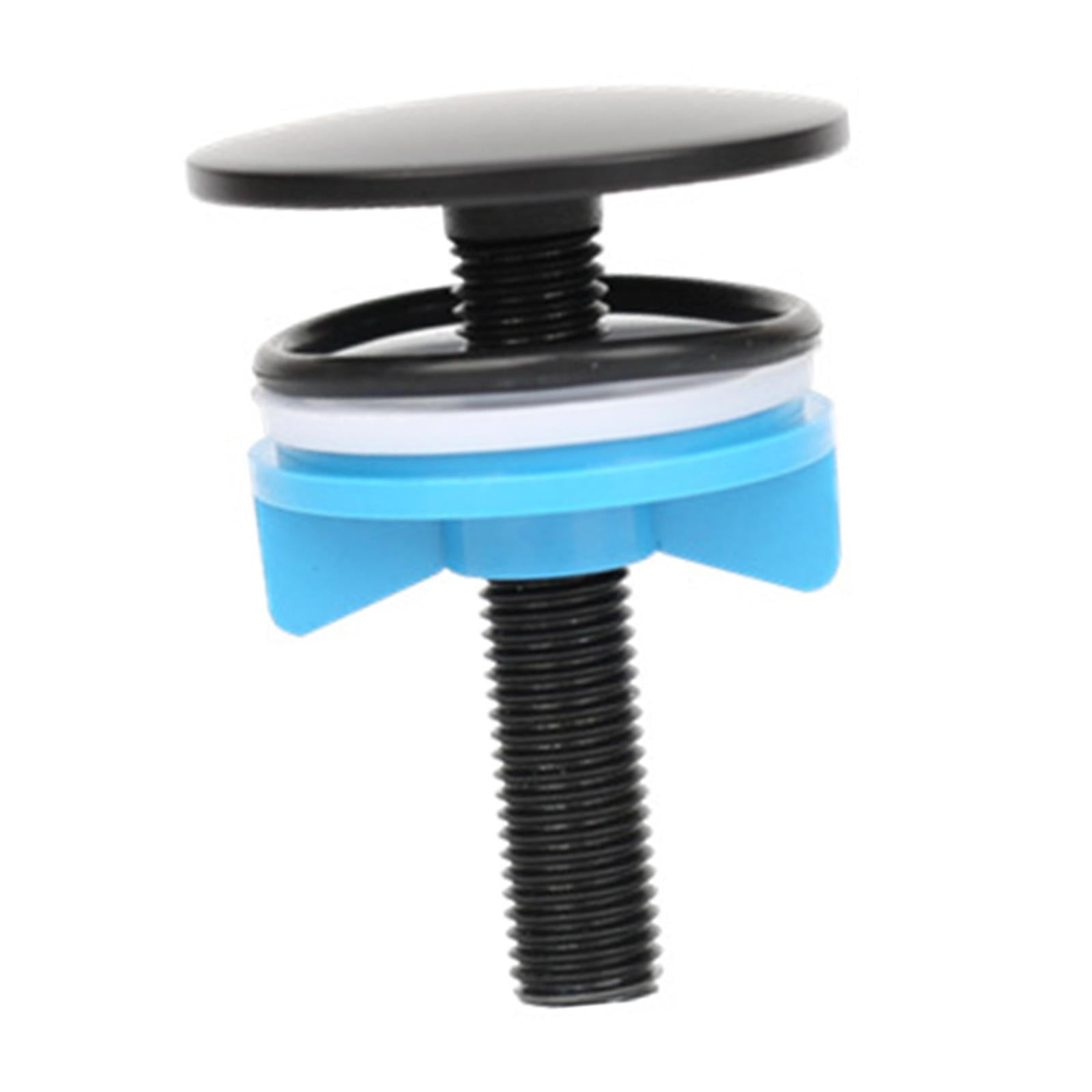 Magideal - Cubiertas Para Agujeros De Fregadero De Cocina, Tapas Ciegas, Cubierta De Tapón De Placa, Tapones De Metal, Cubierta De Agujero Para Grifo Para Bañera Negro