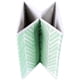 thumbnail image 3 of Cubo de almacenamiento DII de poliéster no tejido en espiga, tamaño pequeño, color menta, 11 x 11 x, 3 of 7